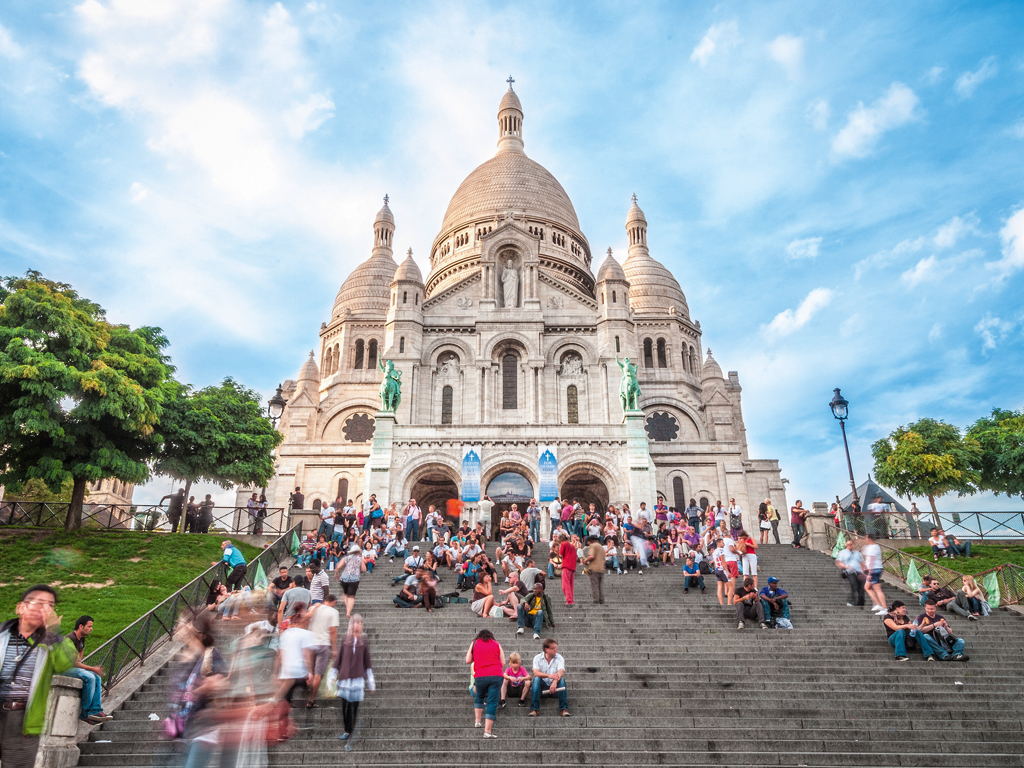 Sacre-Coeur in Paris.